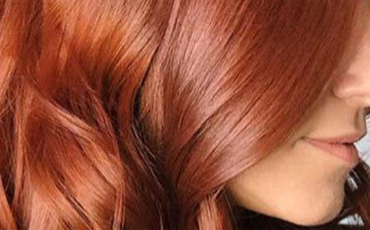free glossing hair service red hair