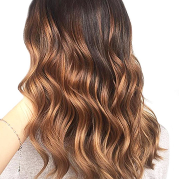 balayage hair colour